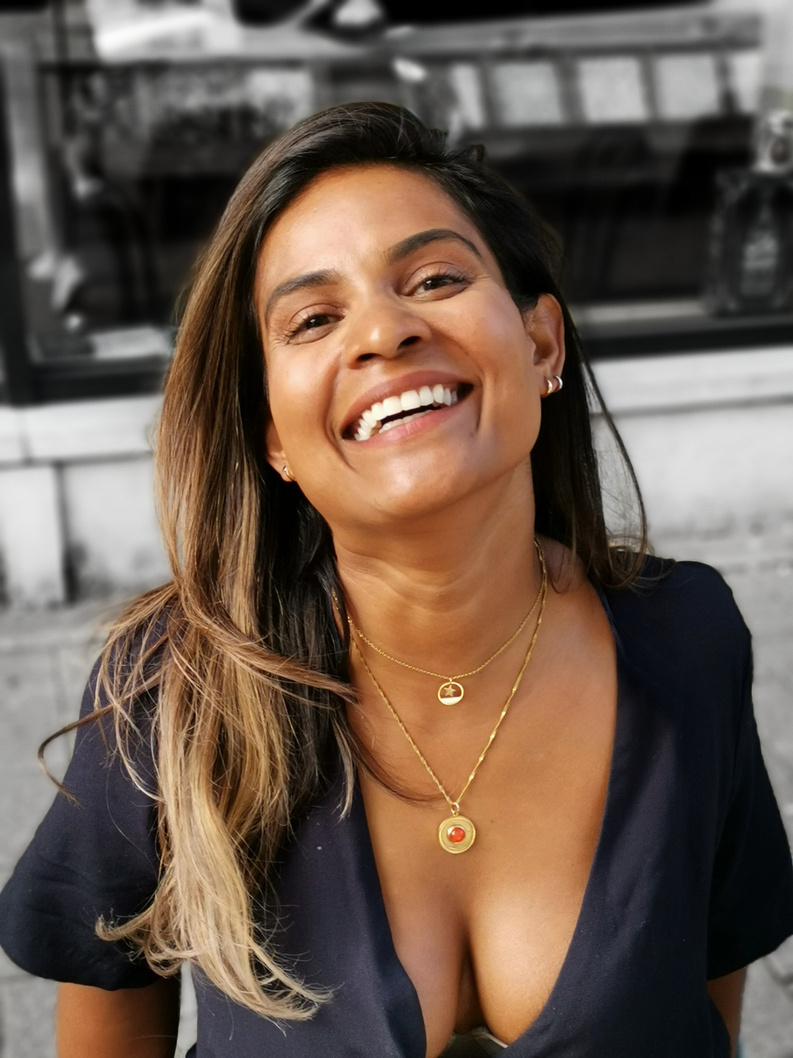 Happy woman portrait